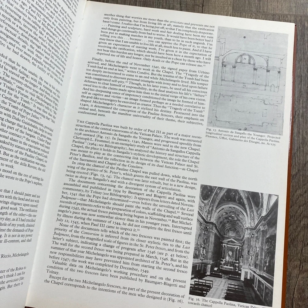 Michelangelos Last Paintings Leo Steinberg Oxford University Press Art Book 1975